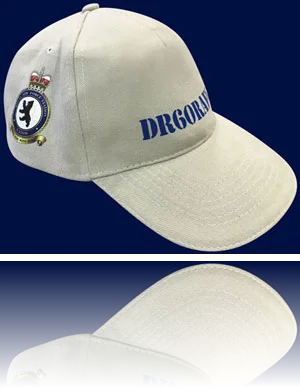 Basecap-Beschriftung