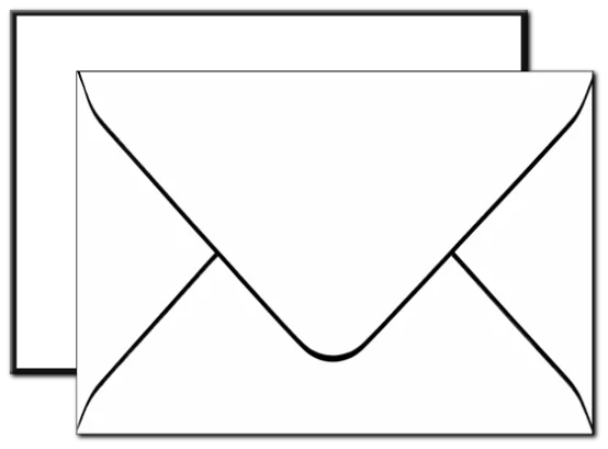 Trauerbriefumschläge